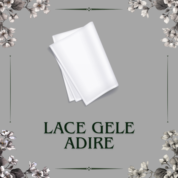 Lace gele adire