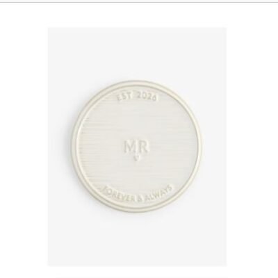 Natural Est in 2026 Forever and Always' Wedding Coasters MR