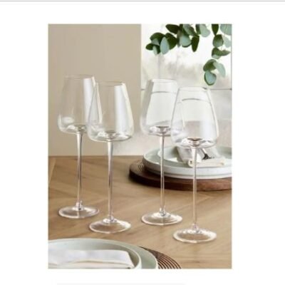 4 Red Wine Glasses, Quantity - 2
