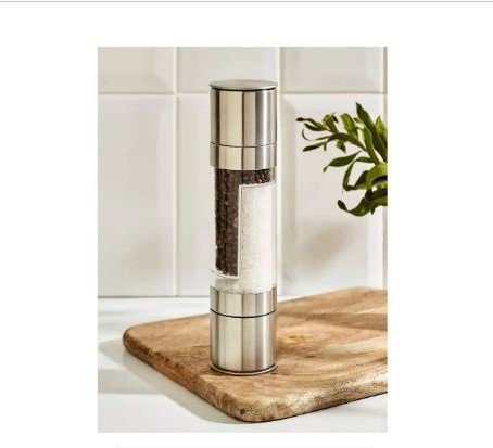 Steel Two in One Salt and Pepper Grinder
