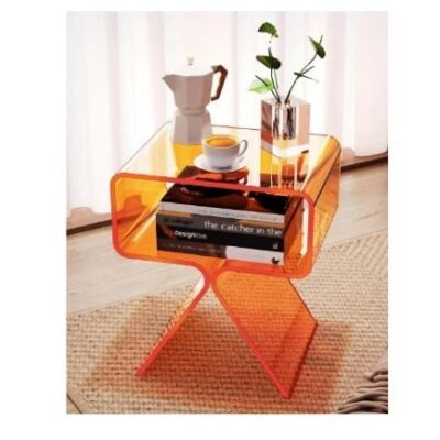 Clear Acrylic Side Table