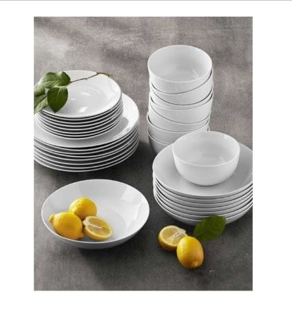 Members Mark 32 Piece Porcelain Dinnerware Set